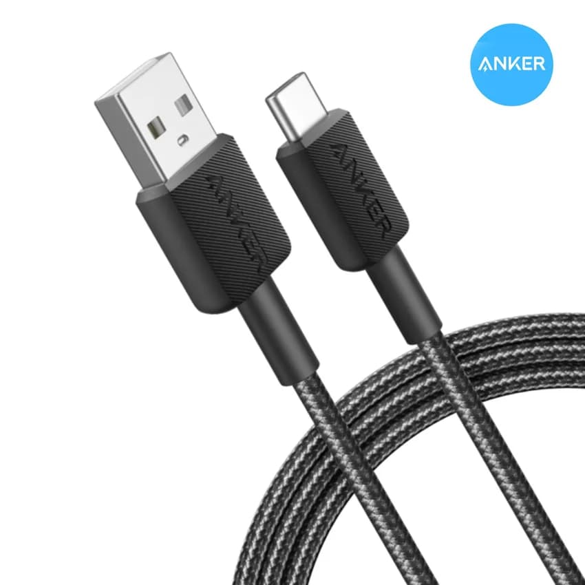 Cable Anker 322 60W, USB-A a USB-C A81H6