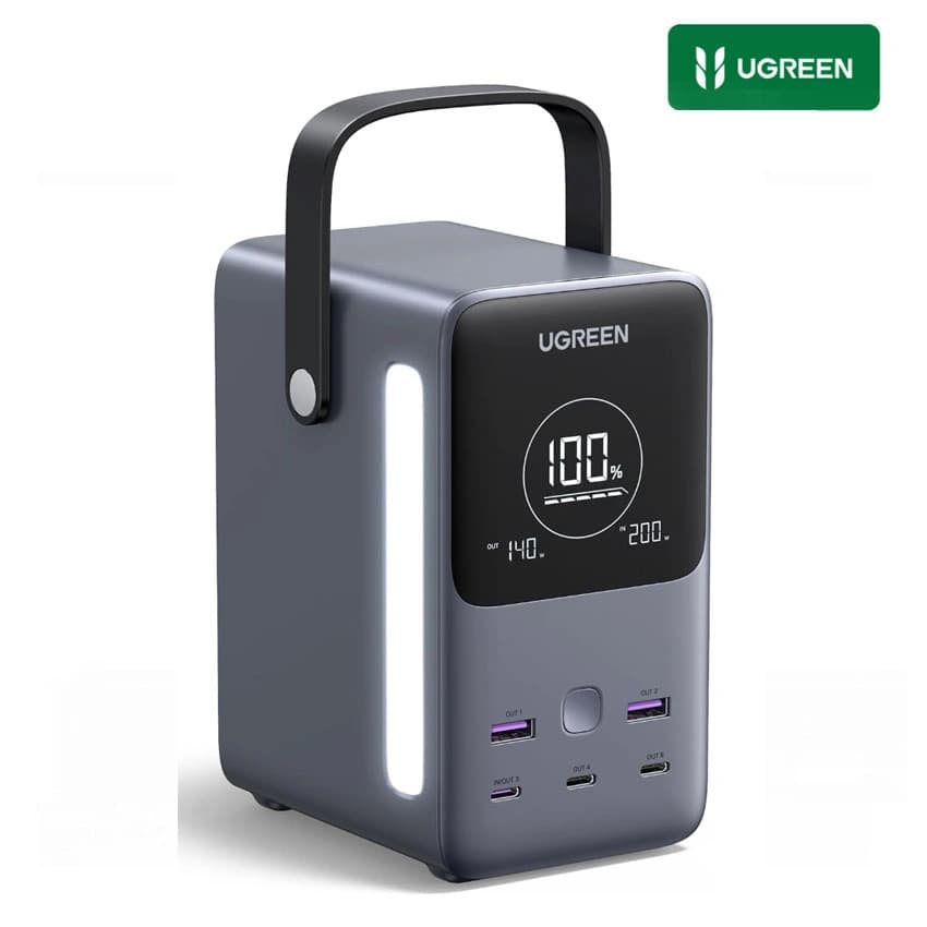 PowerBank Ugreen 48000mAh 300W USB-C Para iPhone 18, MacBook, Galaxy S26 PB770