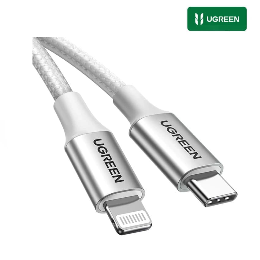 Cable UGREEN USB C a Lightning Certificado MFI para iPhone 14/13 Pro, iPad Pro