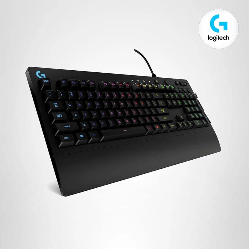 Teclado Gaming G213 Prodigy USB, RGB LIGHTSYNC Teclas Mech-Dome