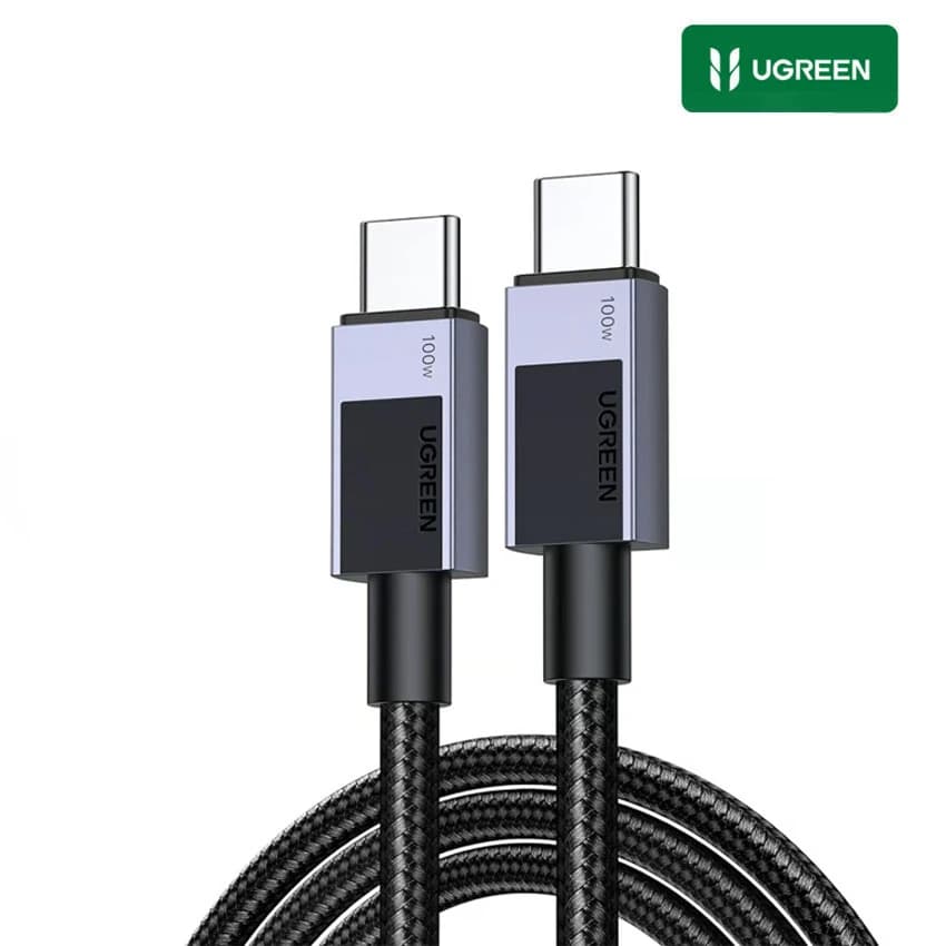 Cable UGREEN USB-C A USB-C 100W para iPhone 17, MacBook, iPad, Galaxy