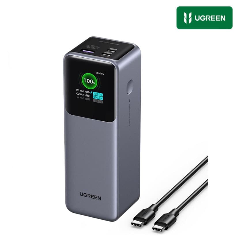 PowerBank Ugreen Nexode 25000mAh 200W USB-C Para iPhone 17, MacBook, Galaxy S25