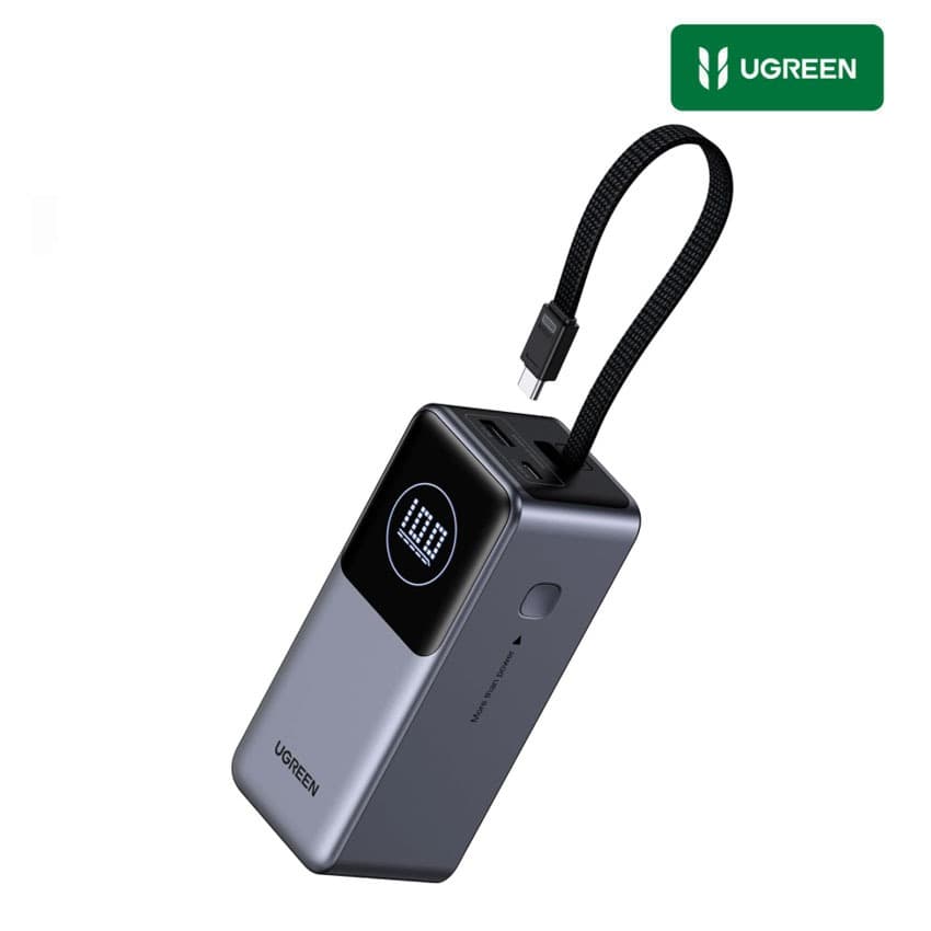 PowerBank Ugreen Nexode 20000mAh 130W USB-C Para iPhone 17, MacBook, Galaxy S25