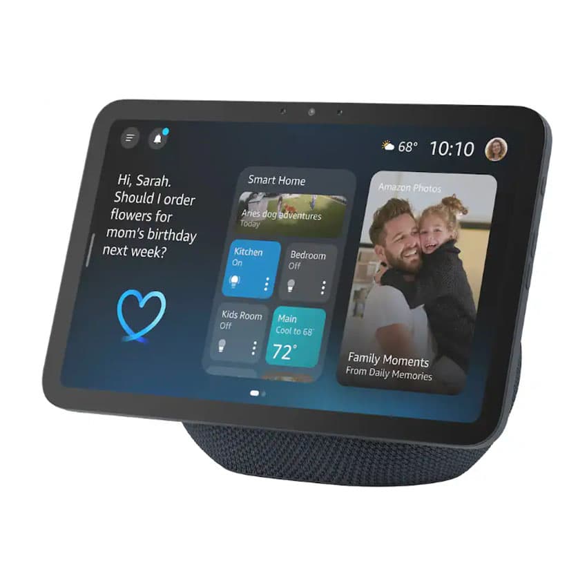 Pantalla Inteligente Echo Show 8 (4ª Gen), Con audio espacial, Smart Home Hub y Alexa