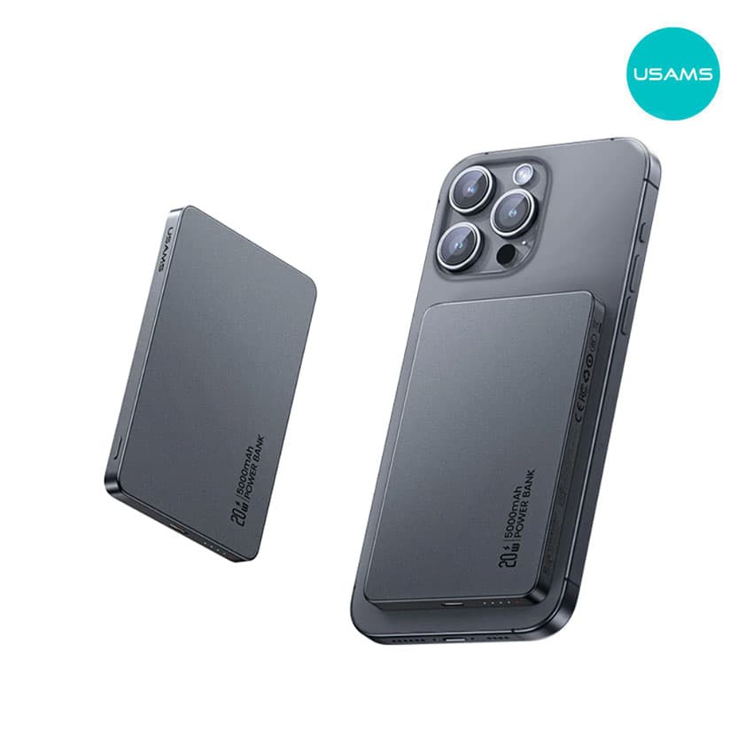 Cargador Power Bank USAMS USB-C 5,000mAh Para iPhone