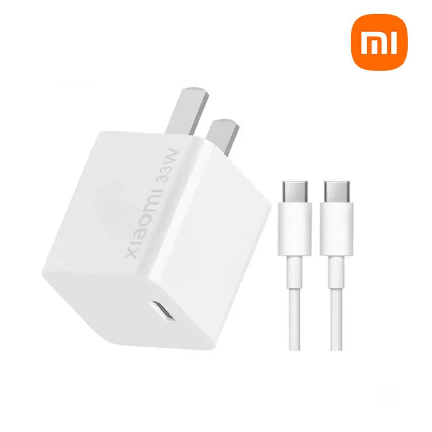 Cargador Xiaomi 33W GaN USB-C ,Carga Rapida PD 3.0, QC 3.0
