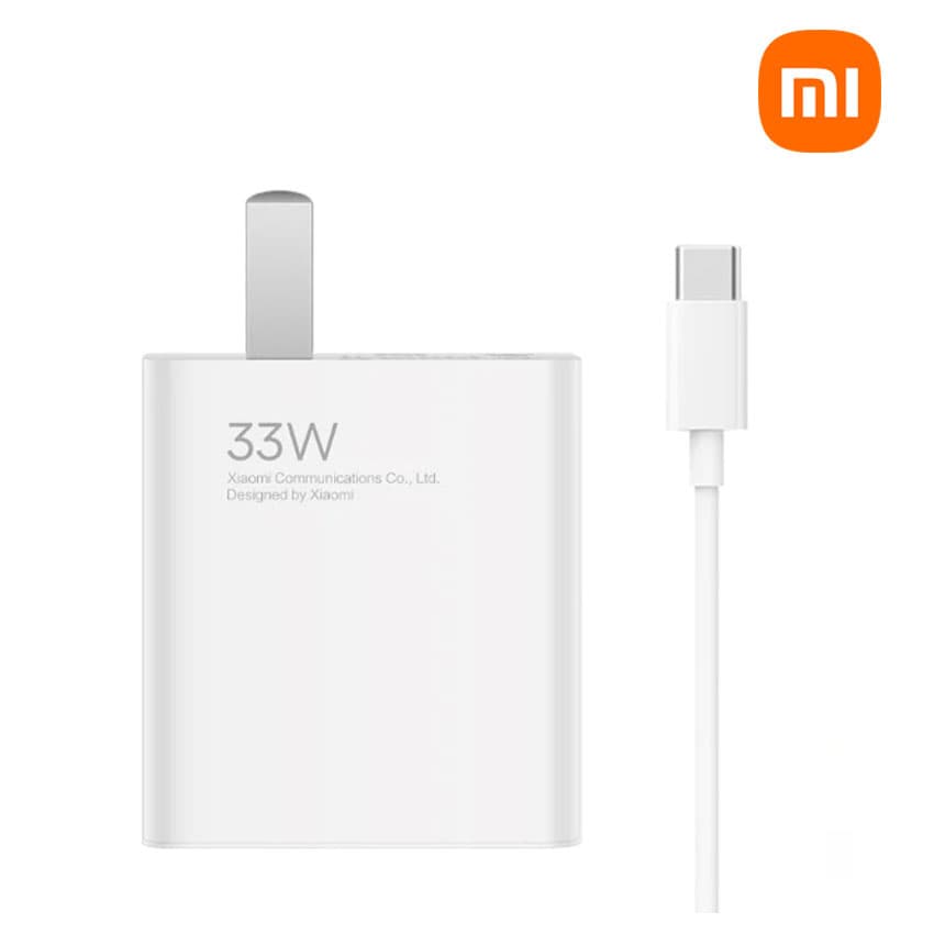 Cargador Xiaomi 33W USB-C , Carga Rapida Turbo (MDY-16-ED)