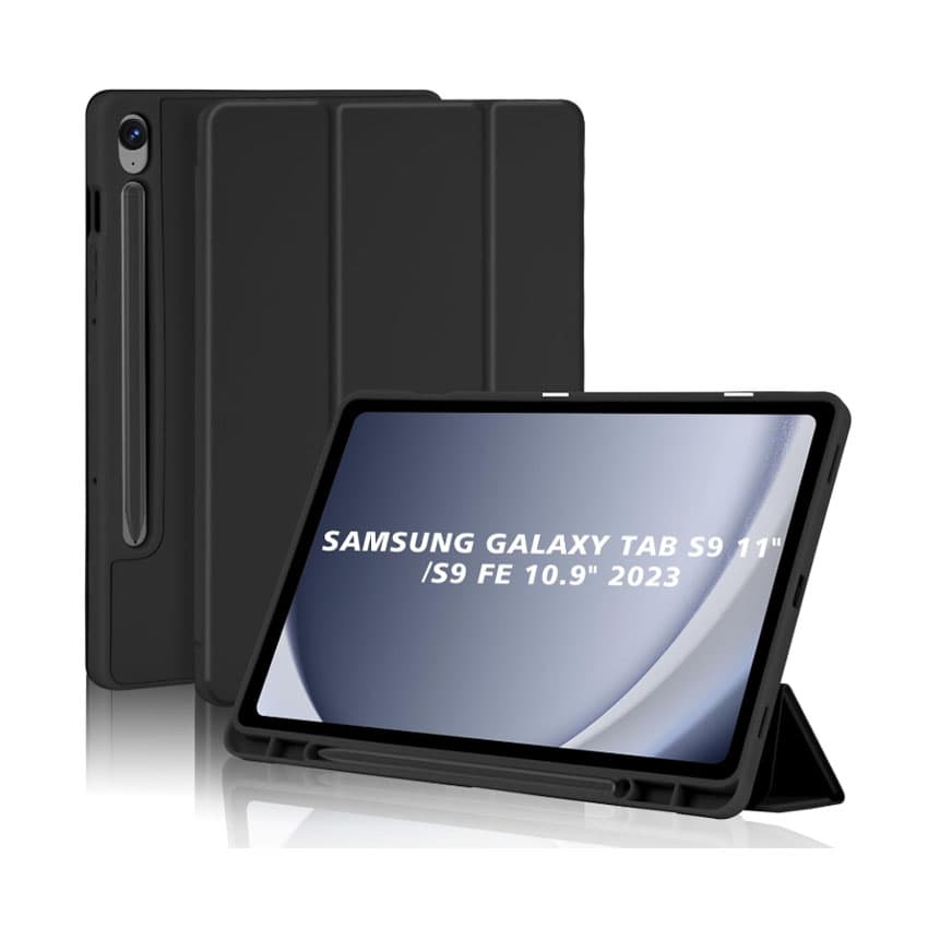 Case Protector Folio Stand Cover Porta Pencil Samsung Galaxy Tab S9, S9 FE
