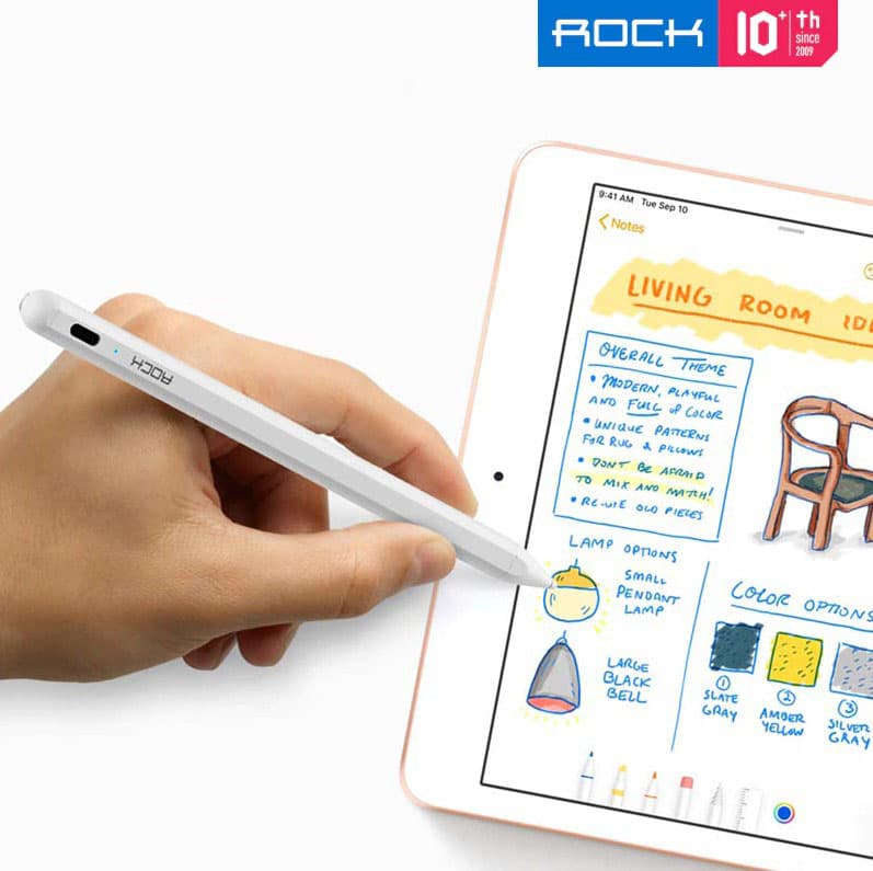 Rock B05 Active Magnetic Pencil Universal Para Apple iPad Pro, Air, Mini, iPad 9na, Xiaomi Pad 6