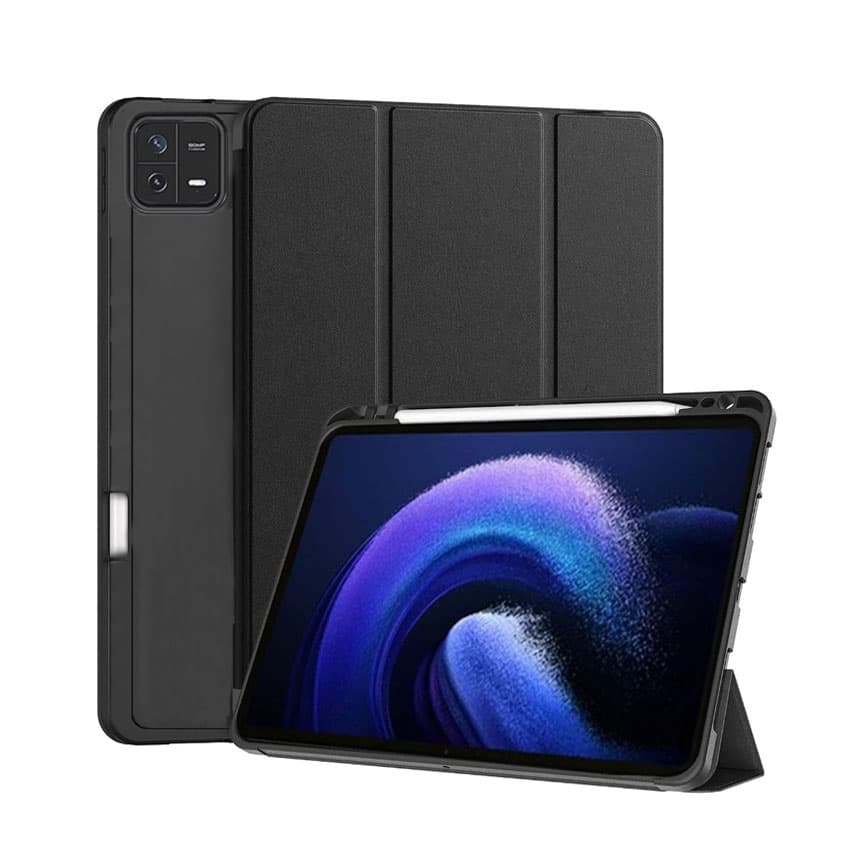 Case Protector Folio Stand Cover PortaPencil Xiaomi Mi Pad 6, Redmi Pad SE