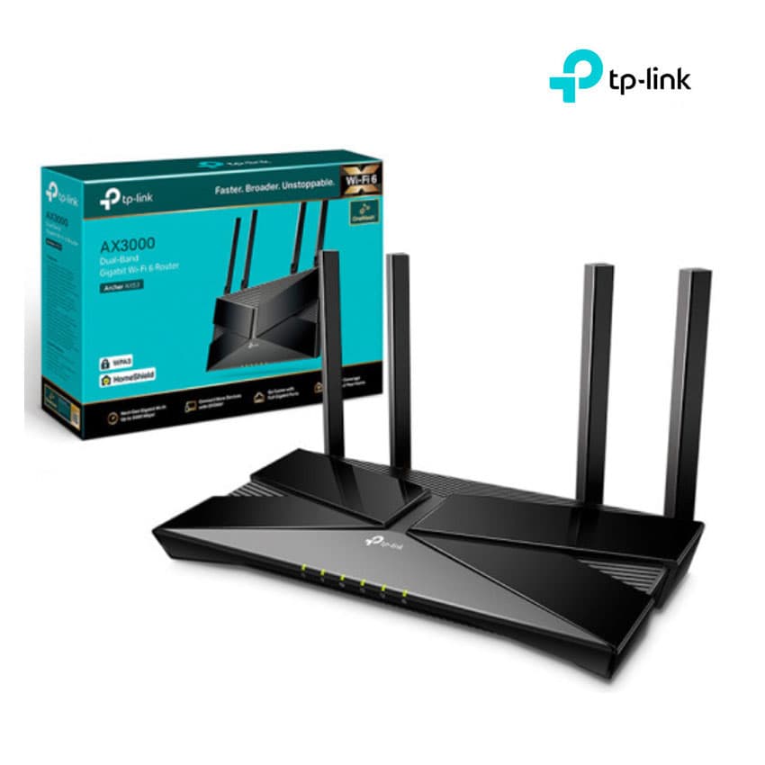 Router Tp-Link Archer AX53 AX3000 Dual-Band 2.4/5GHz, Gigabit Wi-Fi 6