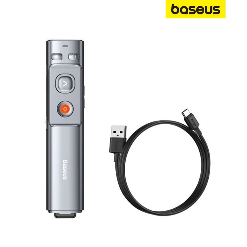 Puntero Laser Recargable Baseus Inalambrico Dual USB, USB-C