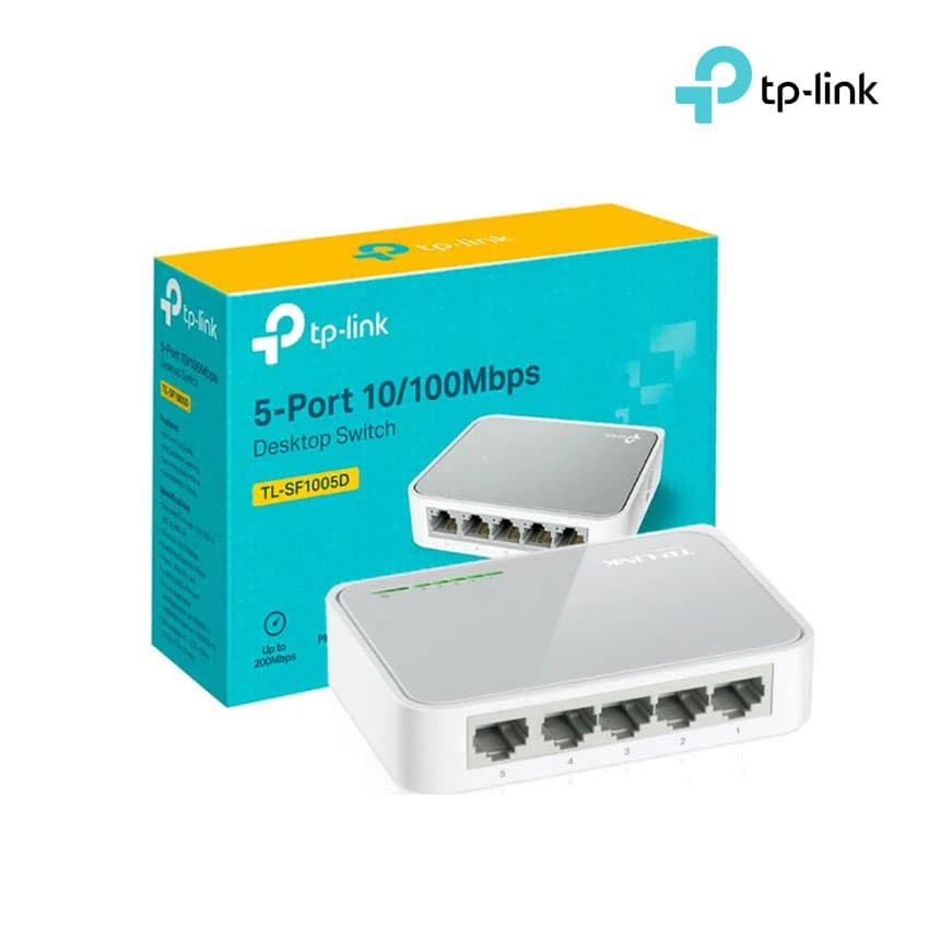 Switch TP-Link 5 Puertos TL-SF1005D 10/100 MBPS