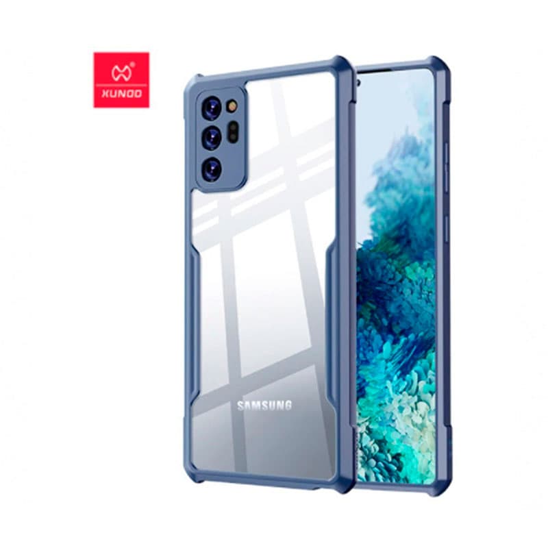 Protector Case XUNDD Antishock Bumper Galaxy Note 20 Ultra – Gris