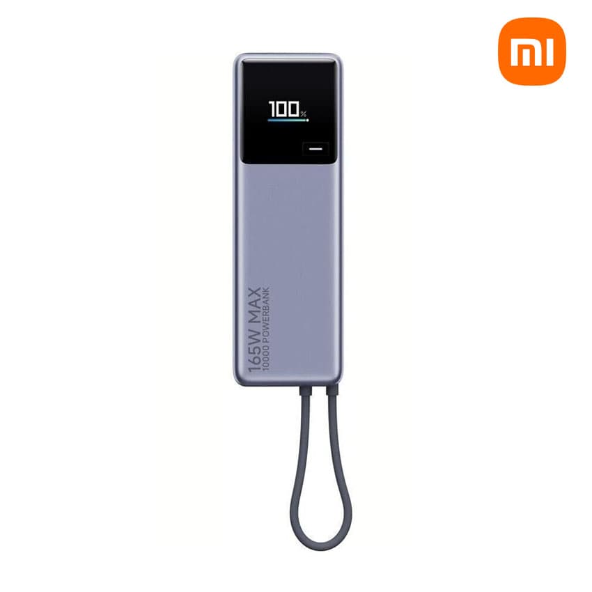 Xiaomi Power Bank 10000mAh 165W (Cable Integrado)