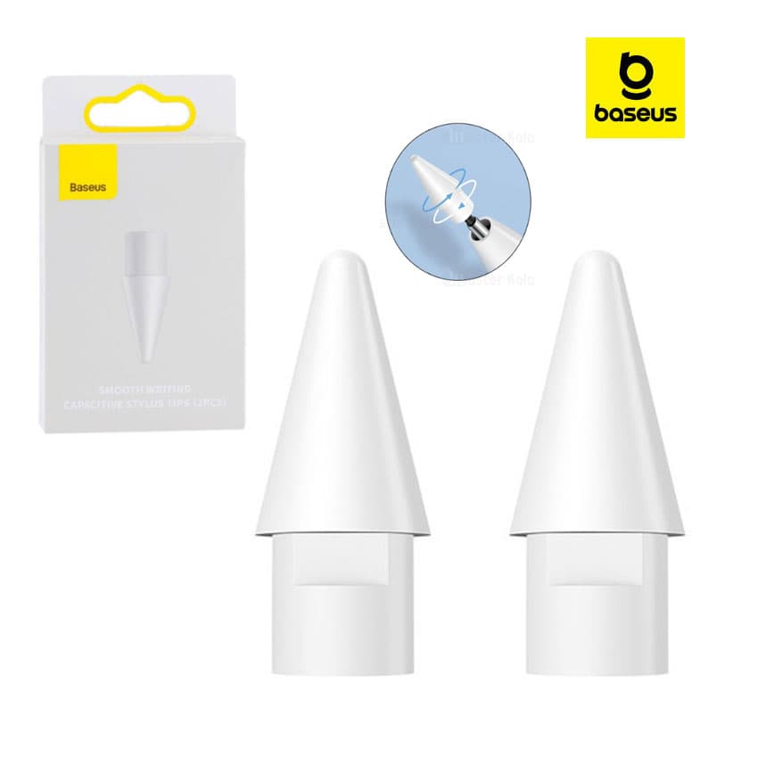 Puntas Baseus Capacitivo de Reemplazo Para Apple Pencil 1, 2 (2 piezas)