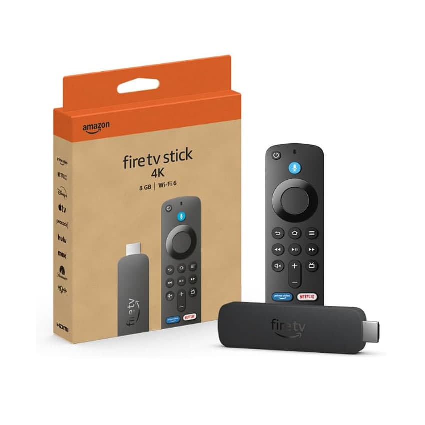 Amazon Fire TV Stick 4K Ultra HD (2° Gen) Con Alexa Voice Remote, Wi-Fi 6